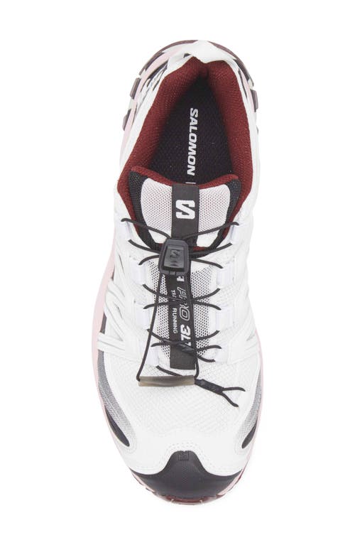 Salomon Gender Inclusive Xa Pro 3d V9 Trail Running Shoe In White