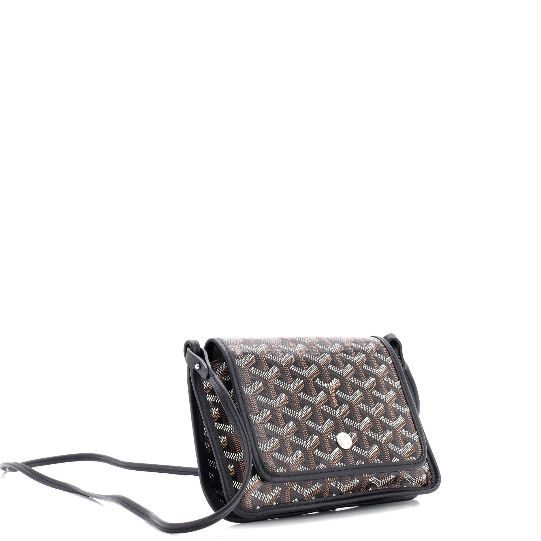 Pre-Owned Goyard Plumet Clutch Wallet Coated Canvas, Alternate, color, 