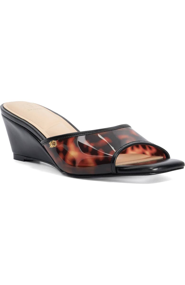 Dune London Meerkats Wedge Slide Sandal, Main, color, Multi