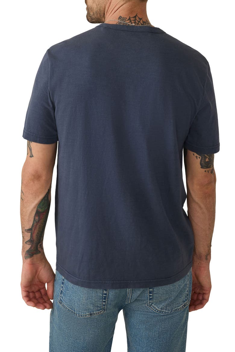 Sunwashed Pocket T-Shirt, Alternate, color, DUNE NAVY