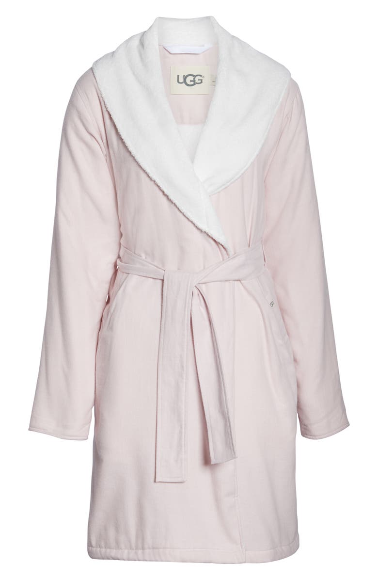 UGG<sup>®</sup> Anika Herringbone Fleece Robe, Alternate, color,