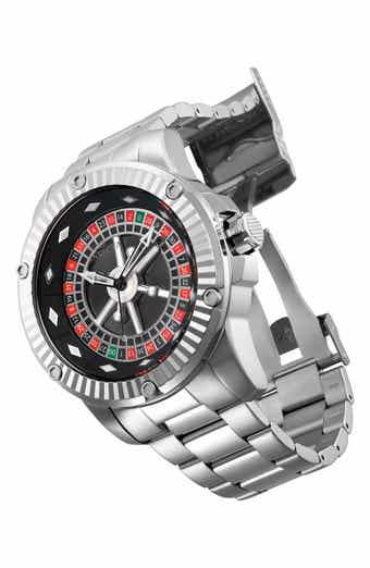 Specialty Automatic Stainless Steel Bracelet Watch, 52mm