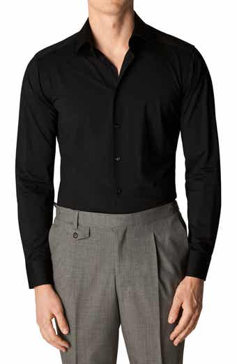 Contemporary Fit Solid Dress Shirt