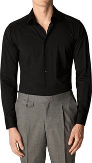 Eton Contemporary Fit Solid Dress Shirt