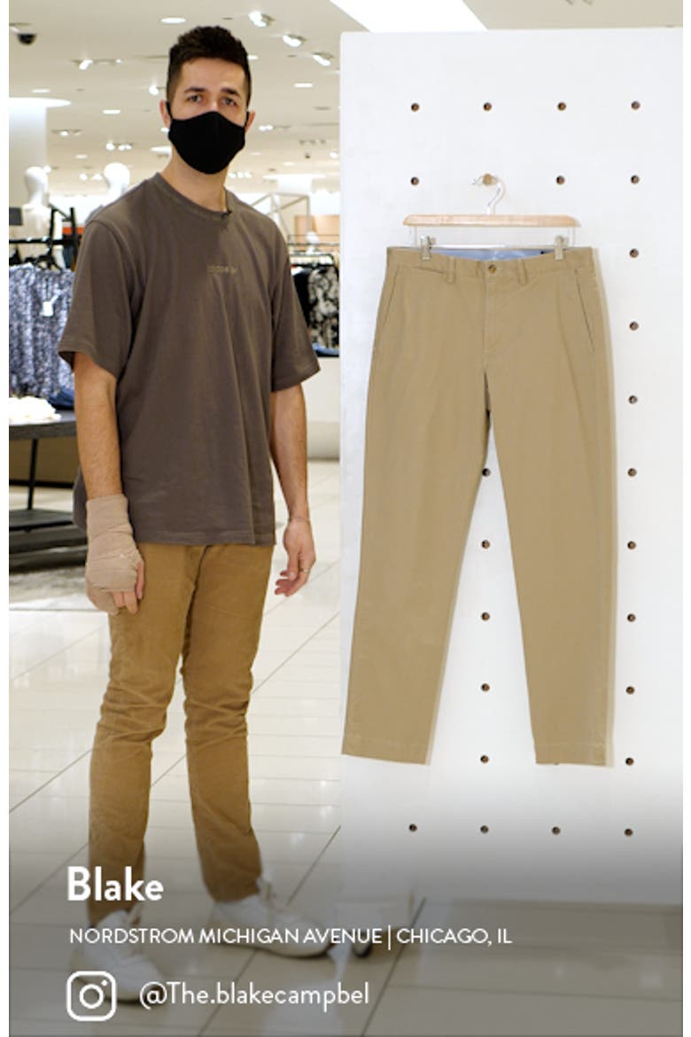 Men's Bedford Straight Fit Chino Pants video