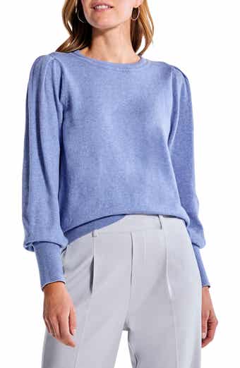 NIC+ZOE Pleat Shoulder Sweater