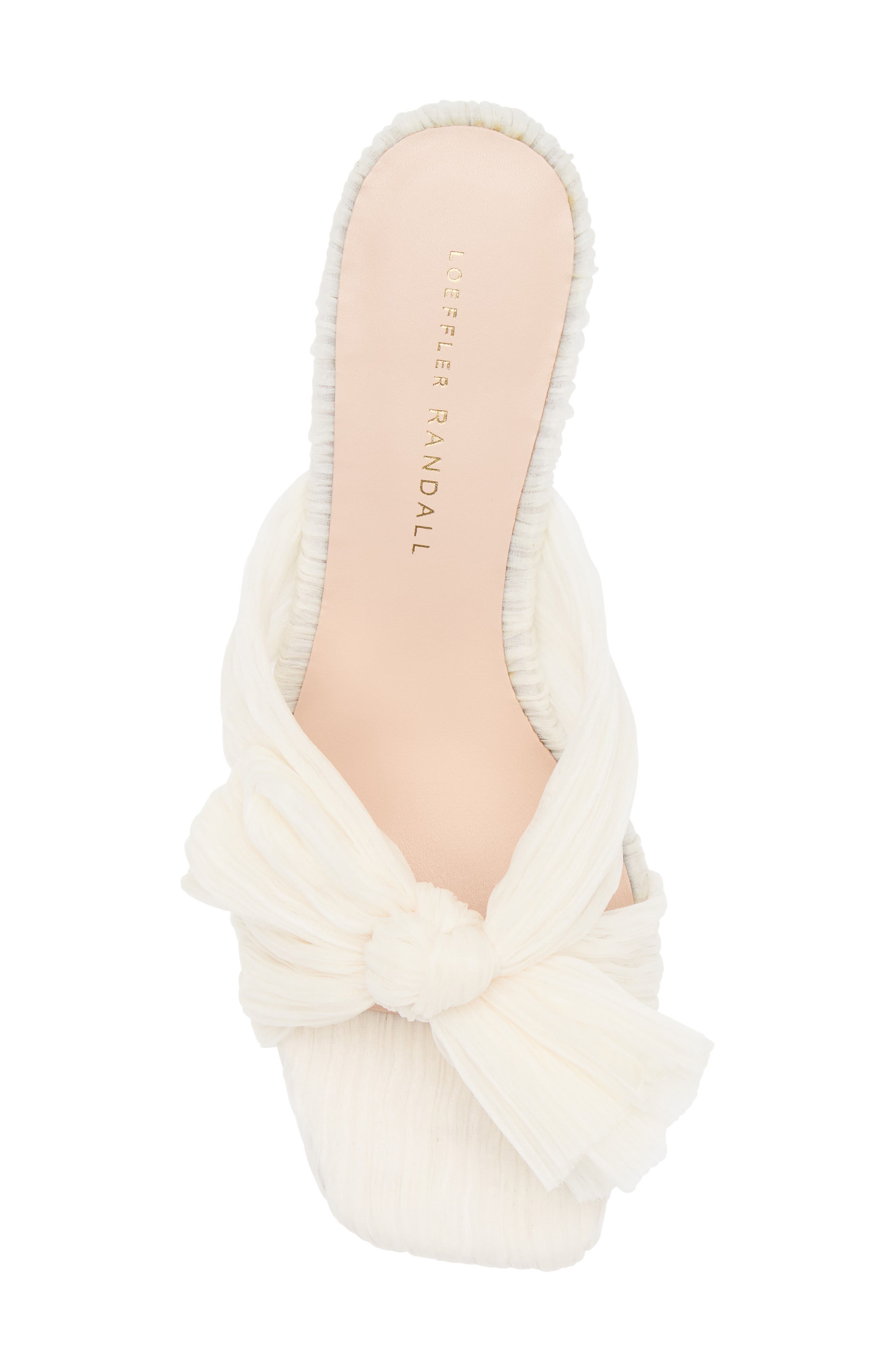 Loeffler Randall Claudia Top Knot Sandal, Alternate, color, Pearl