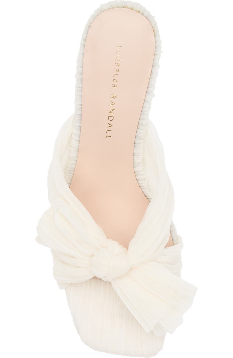Loeffler Randall Claudia Top Knot Sandal, Alternate, color, Pearl