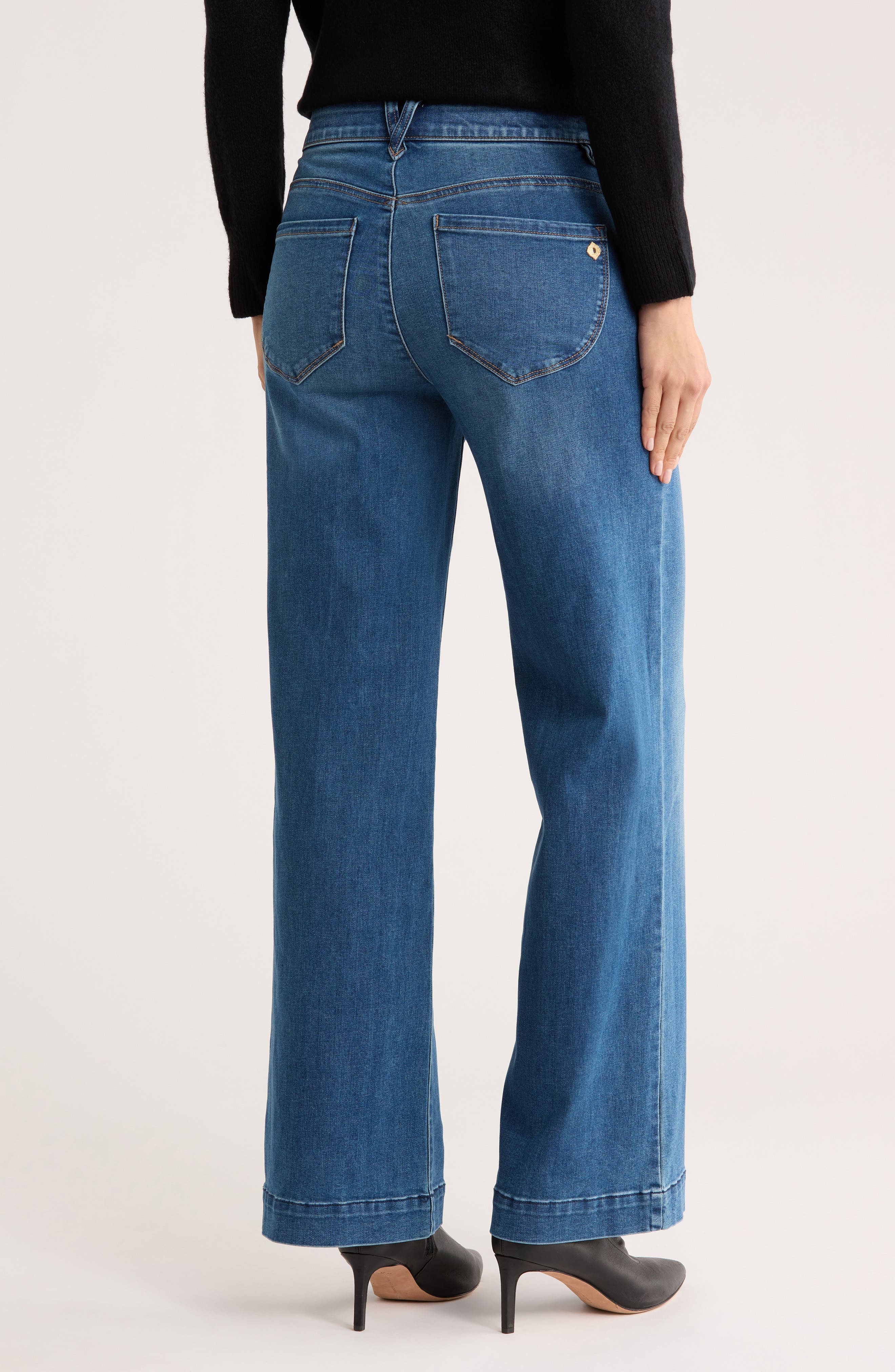 AB Tech High Waist Wide Leg Jeans - image 2