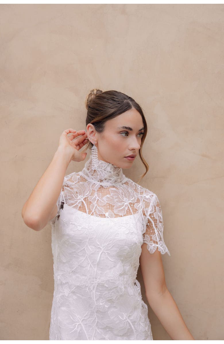 Untamed Petals Julia Waterfall Drops, Alternate, color, Silver