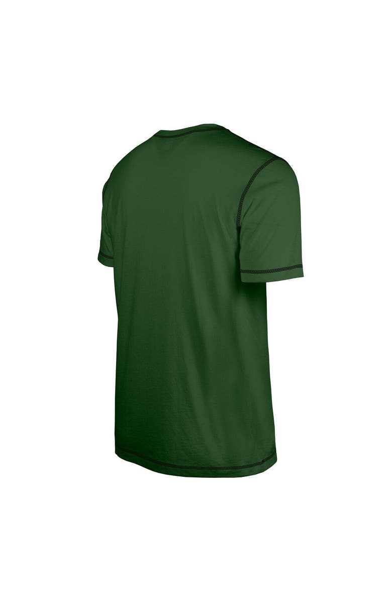 New Era Men's New Era  Green New York Jets Third Down Puff Print T-Shirt, Alternate, color, 
