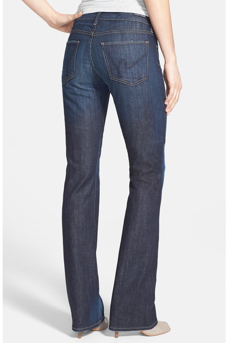 'Kelly' Bootcut Stretch Jeans, Alternate, color, NEW PACIFIC