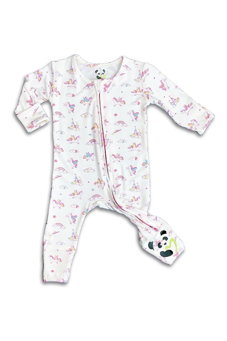 Baby Unicorn Convertible Footie, Main, color, UNICORN