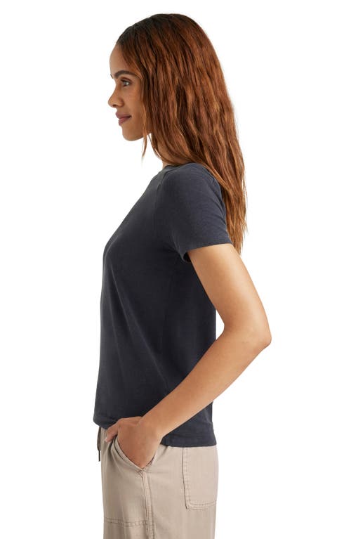 Splendid Genevieve T-shirt In Ice Navy
