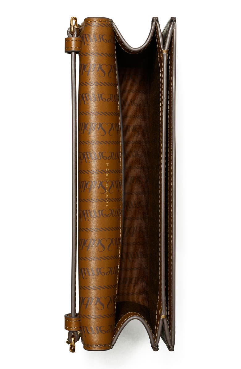 Tory Burch T Monogram Coated Canvas Envelope Crossbody, Alternate, color,