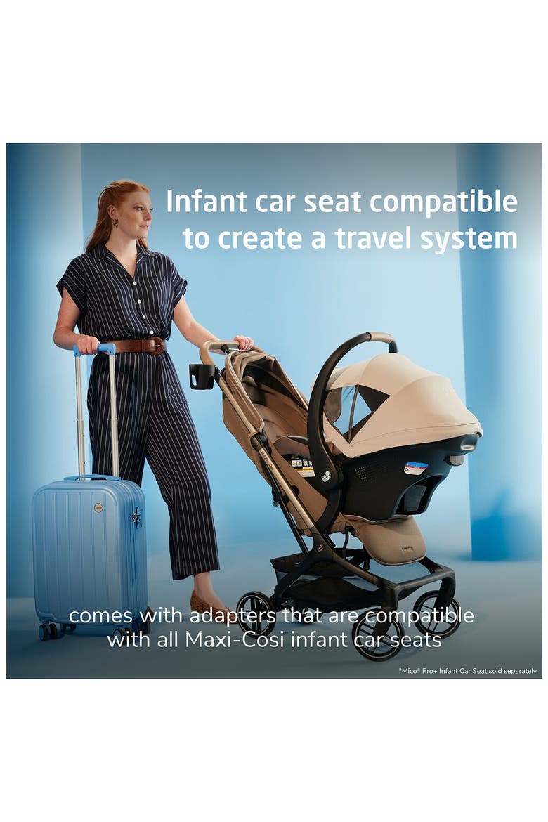 Oxford Cabin Stroller, Alternate, color, TRUFFLE