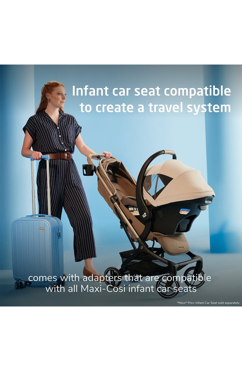 Maxi-Cosi<sup>®</sup> Oxford Cabin Stroller, Alternate, color, Truffle