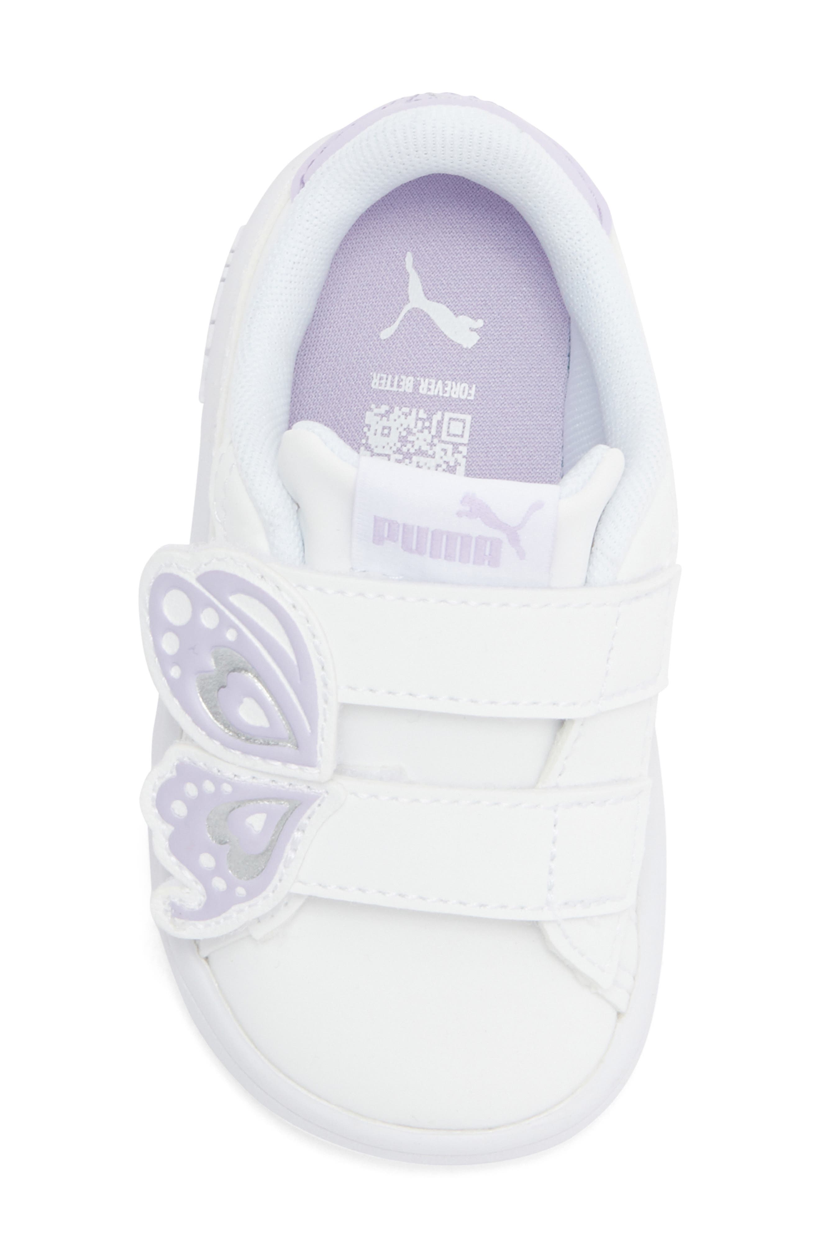 PUMA Kids' Smash 3.0 Sneaker, Alternate, color, Puma White/ Vivid