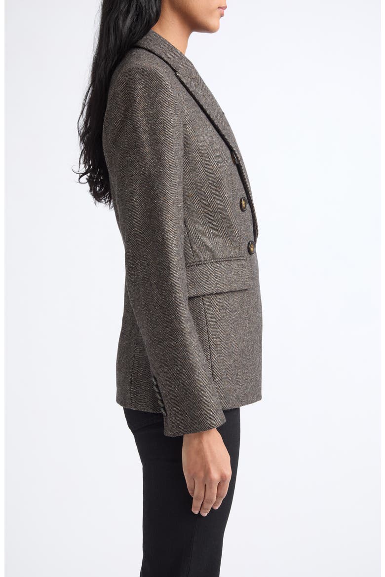 Miller Dickey Blazer, Alternate, color, BLACK MULTI