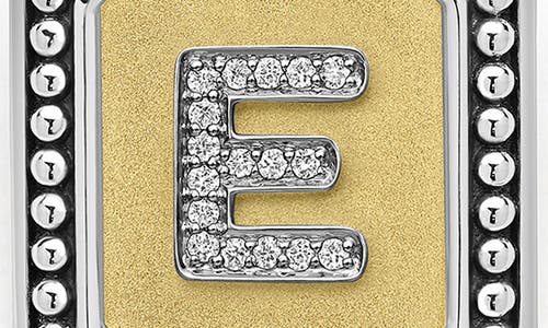Lagos Signature Caviar Initial Enhancer In Two-tone E
