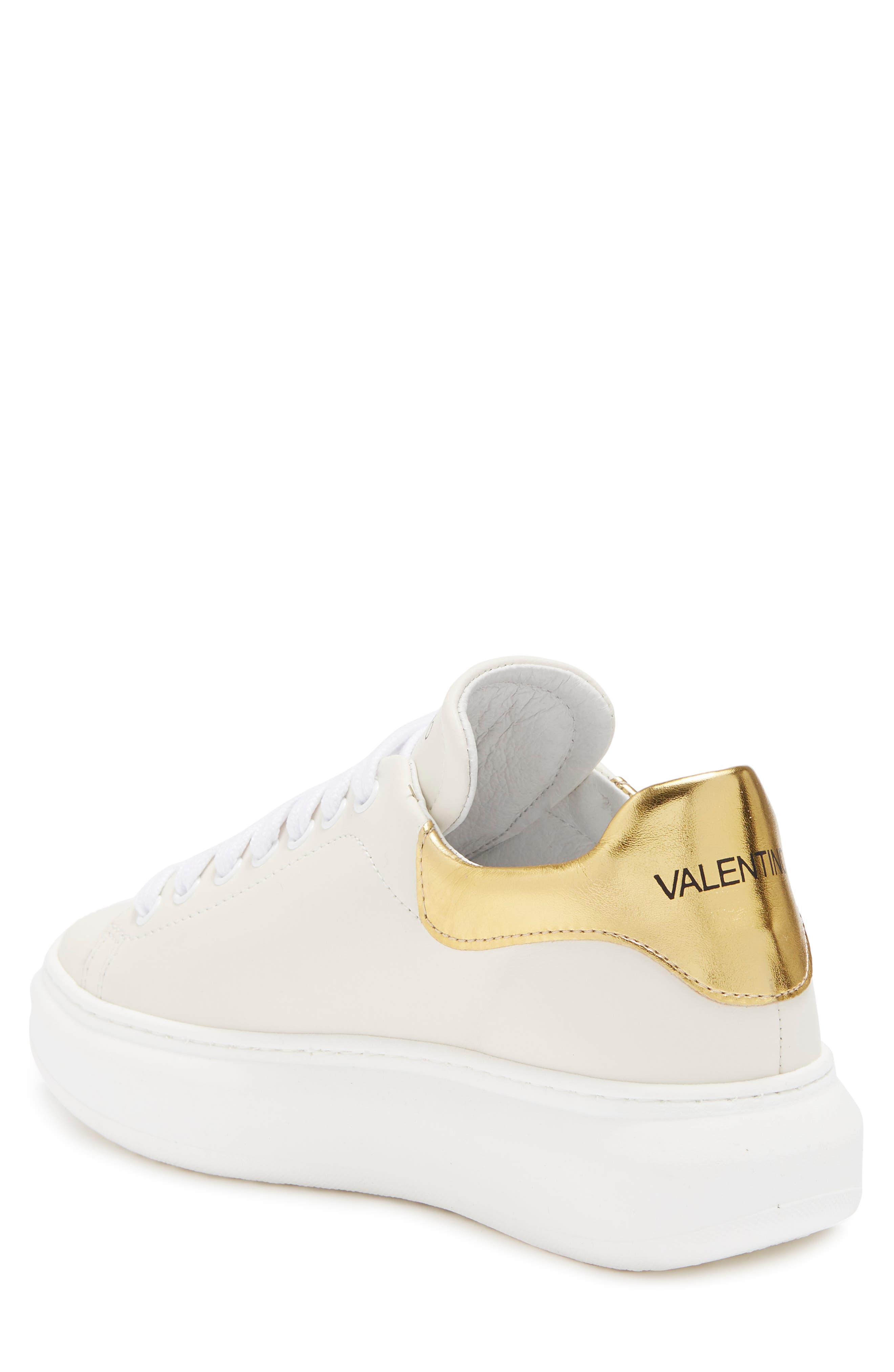 VALENTINO BY MARIO VALENTINO Fresia Leather Fashion Sneaker, Alternate, color, 