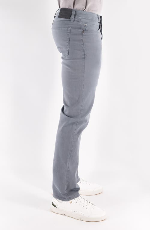 Devil-dog Dungarees Slim Straight Leg Stretch Jeans In Gray