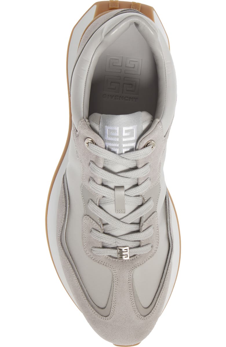 Givenchy GIV Runner Sneaker, Alternate, color, Grey