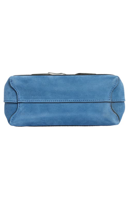 Longchamp Roseau Extra Small Satchel In Blue