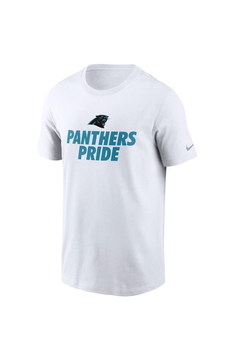 Nike Men's Nike White Carolina Panthers Hometown Collection Pride T-Shirt, Alternate, color,