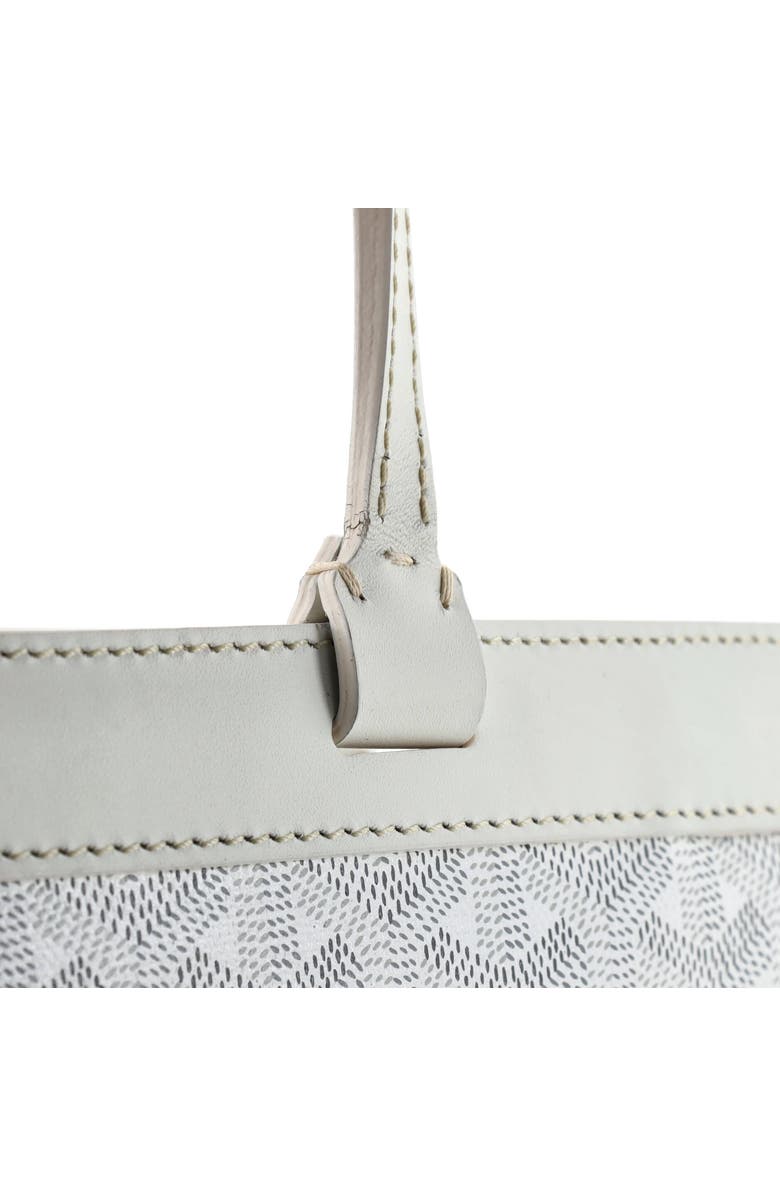 Pre-Owned Goyard Bellechasse Bag Coated Canvas PM, Alternate, color, White