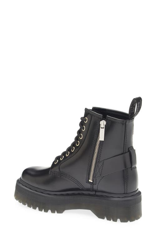 Dr. Martens 1460 Harness 8 Eye Boot In Black