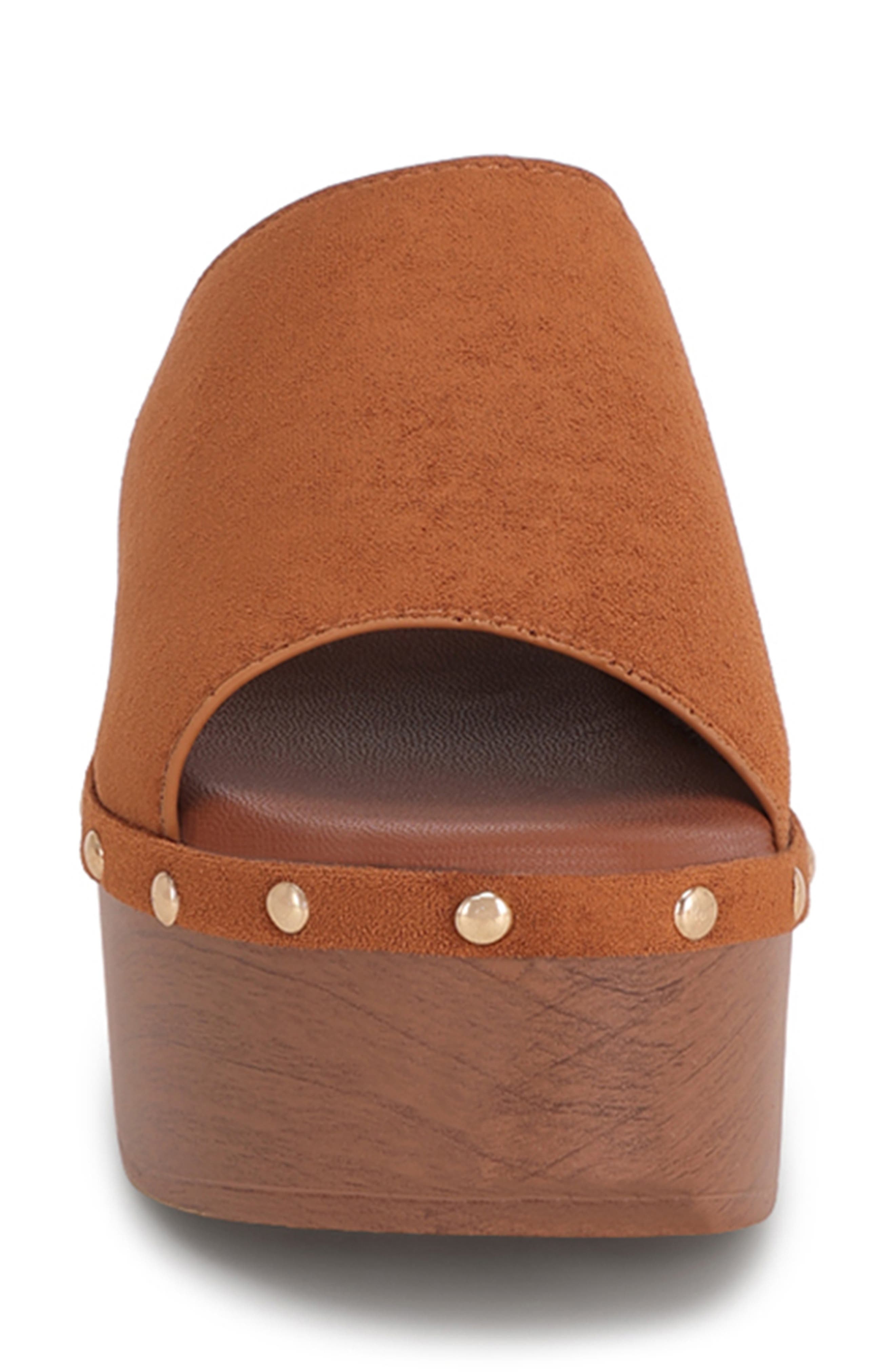 Zorya Wedge Sandal, Alternate, color, TAN SUEDE