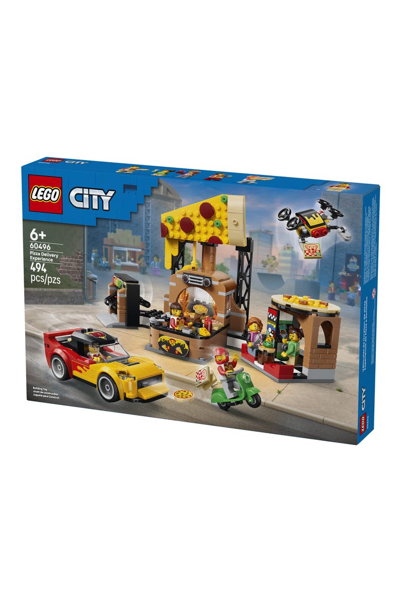 Pizza Delivery Experience 60496 Building Set, Alternate, color, MULTI