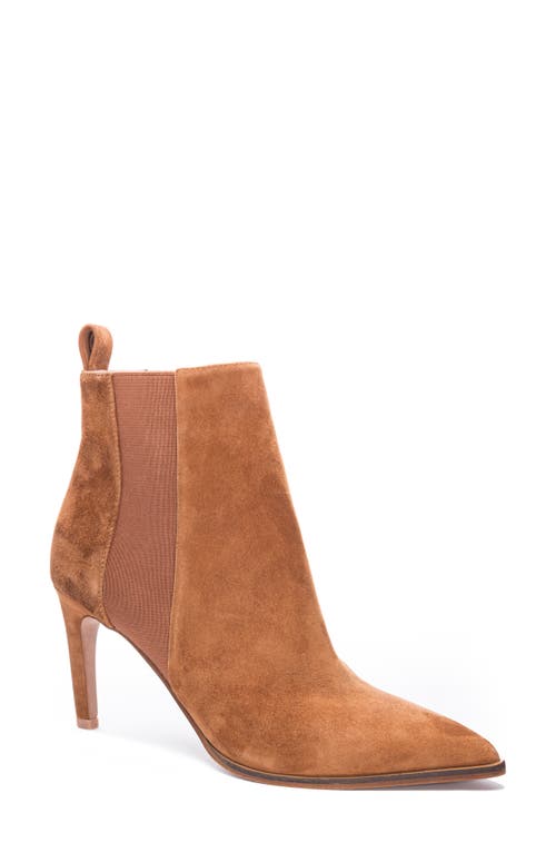 42 Gold Kensington Chelsea Boot in Tan Suede  product