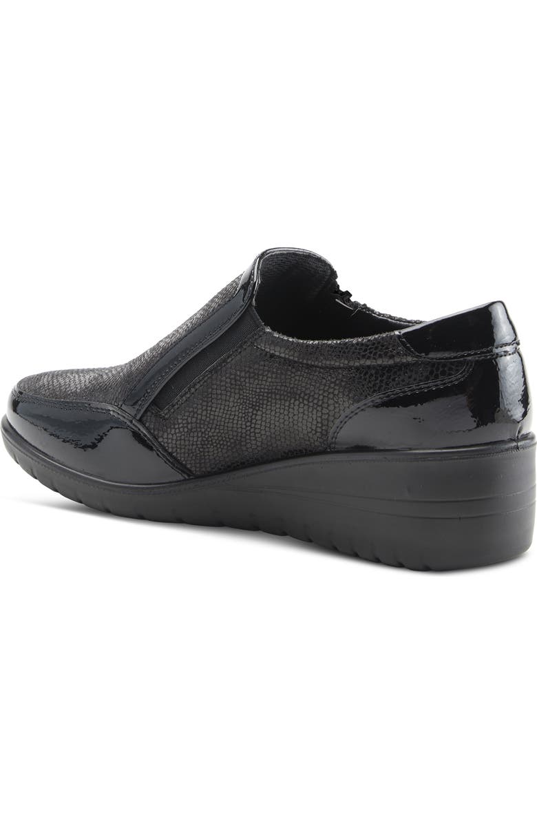 Flexus by Spring Step Concha Wedge Sneaker, Alternate, color,