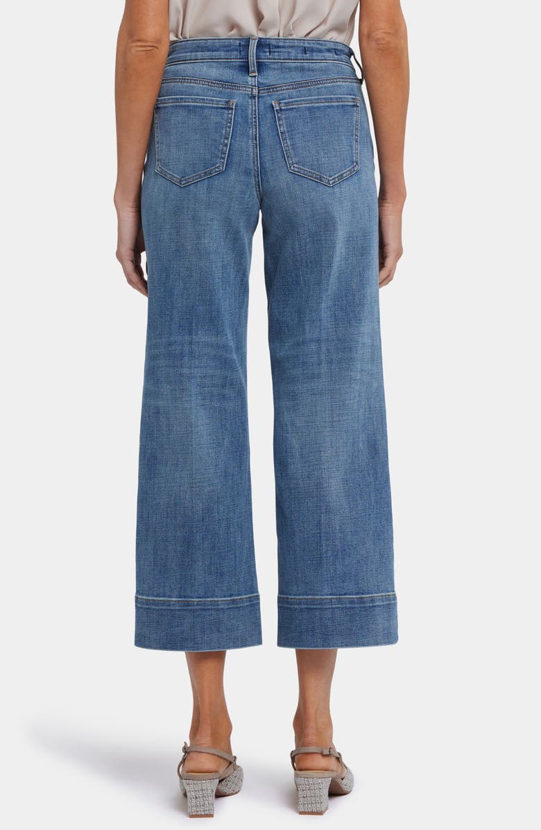 NYDJ Teresa Ankle Wide Leg Jeans, Alternate, color, Majorca Bay