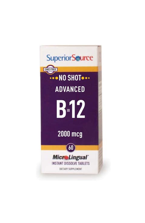 Advanced B-12 Sublingual Dissolving Tablets