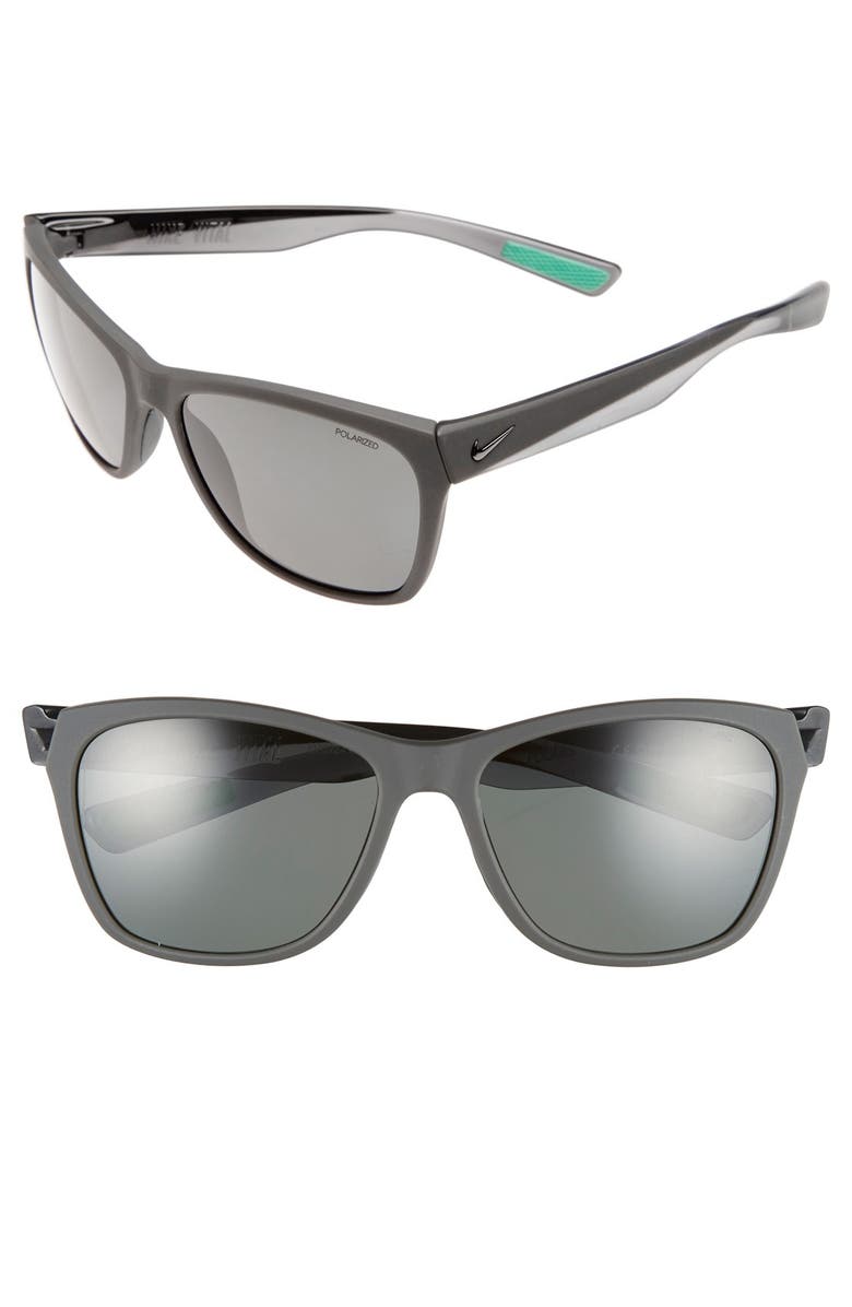 Nike 'Vital' 58mm Polarized Sunglasses, Main, color, 