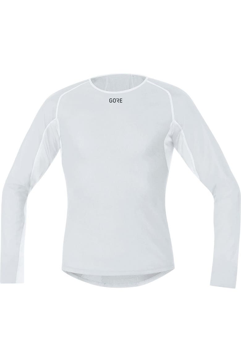 Windstopper Base Layer Thermo Long-Sleeve Shirt - Men's, Main, color, Light Grey/White