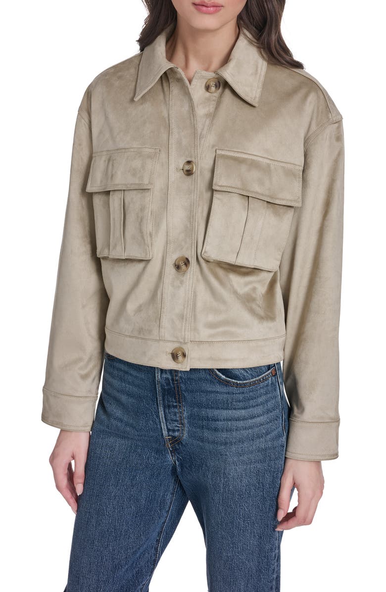 Levi's Faux Suede Jacket, Main, color, Beige Faux Suede