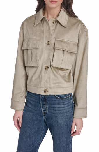 Faux Suede Jacket