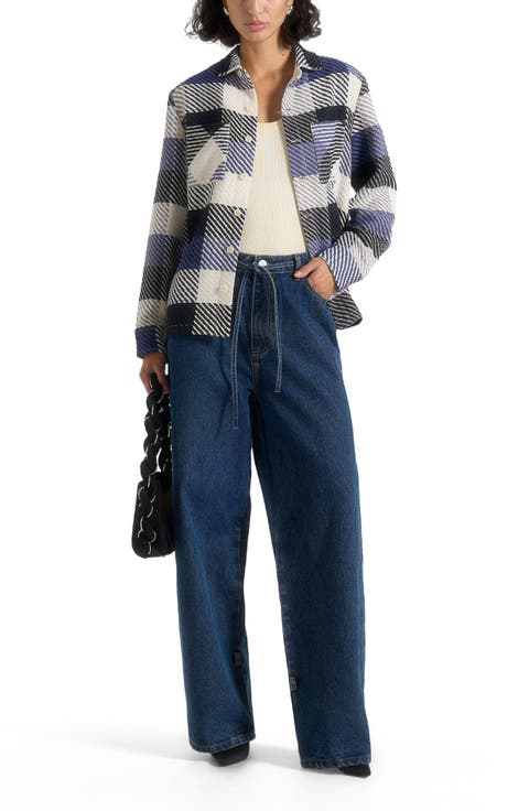 Rune Unisex Check Overshirt