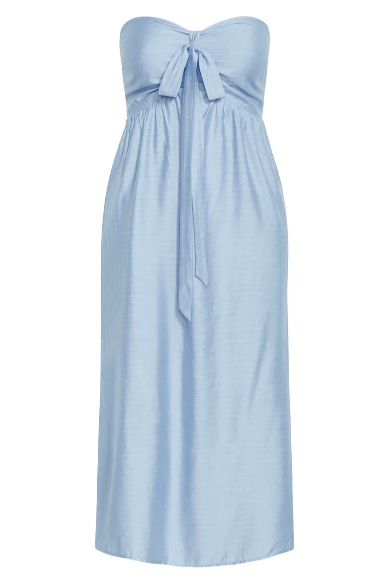 Peta Serene Convertible Strapless Maxi Dress, Alternate, color, BABY BLUE