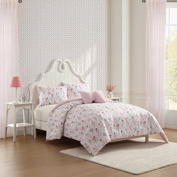 Ballerina Divas 3-Piece Twin Microfiber Comforter & Sham Set