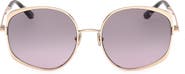 TOM FORD Abbey 58mm Round Sunglasses
