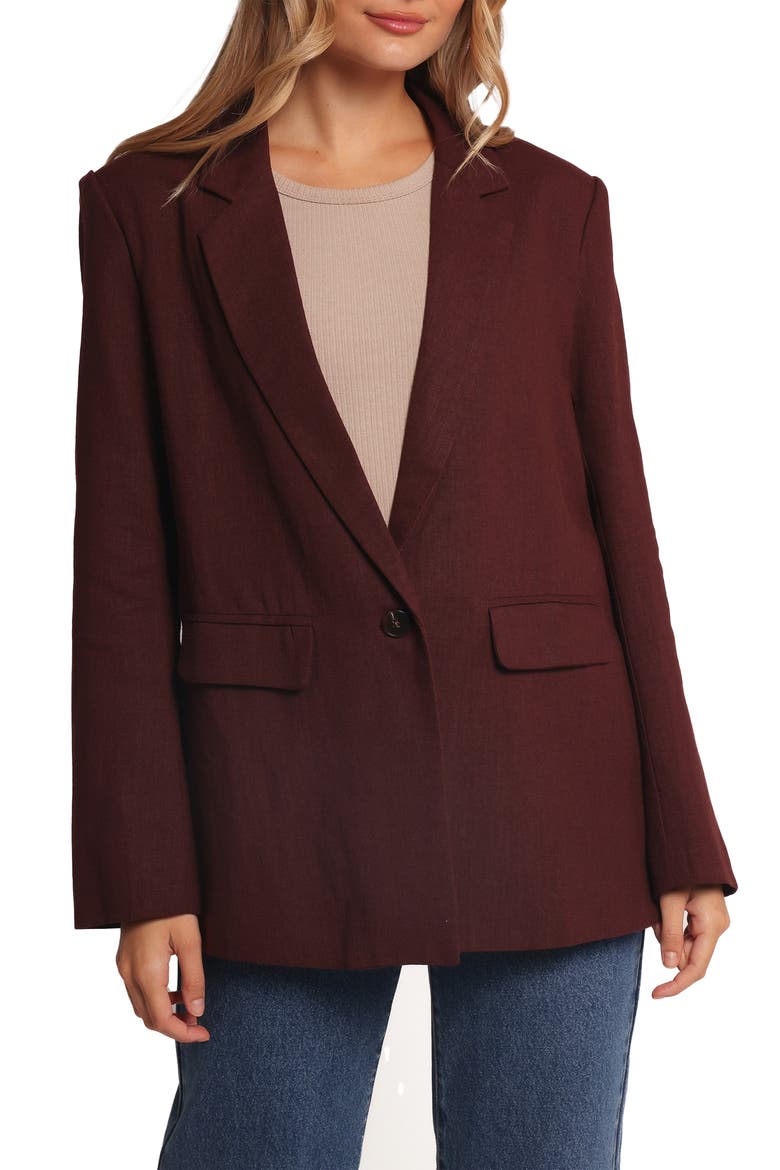 Rhodes Oversize Blazer, Main, color, ESPRESSO