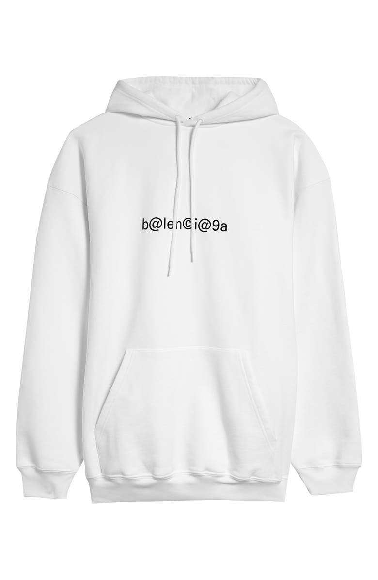 Balenciaga Symbolic Graphic Hoodie, Alternate, color, 