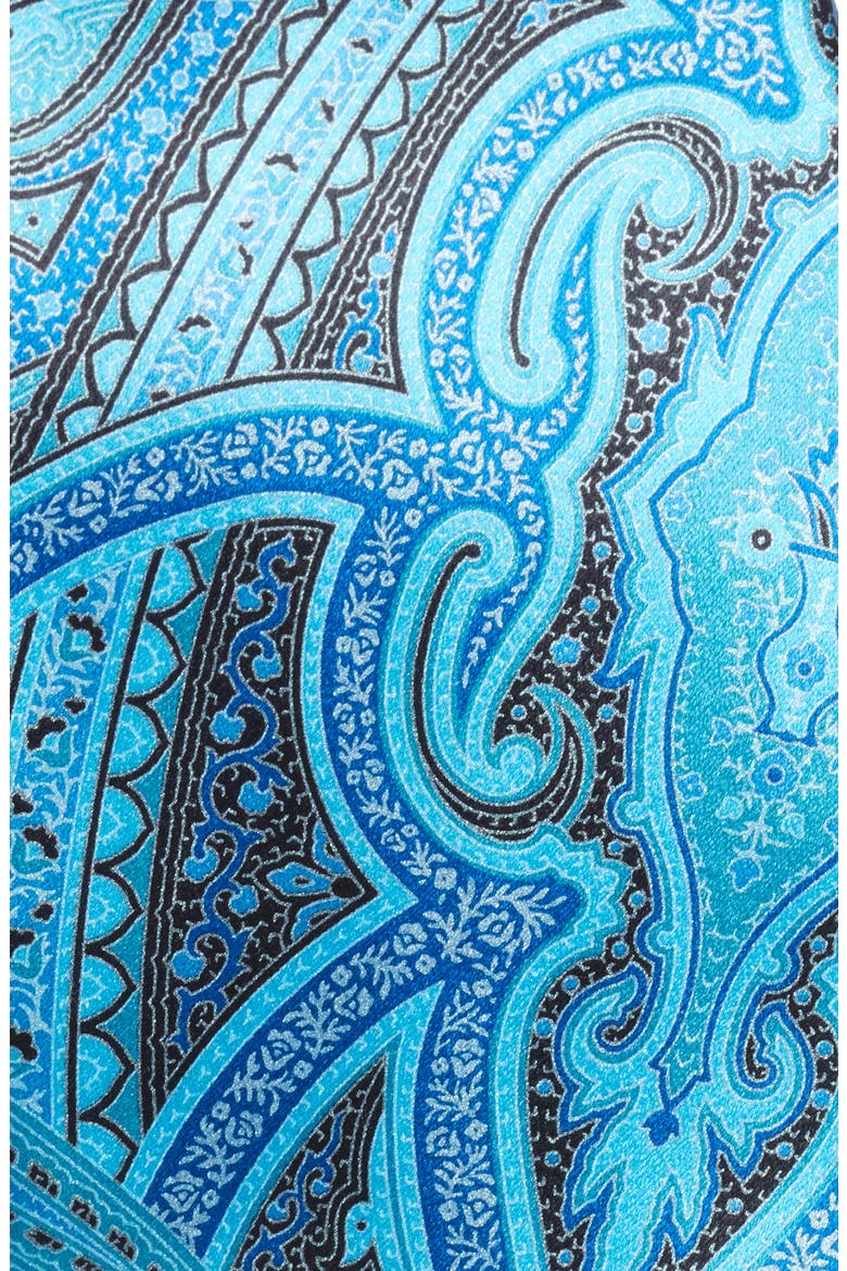Patterned Silk Tie, Alternate, color, BLUE PAISLEY