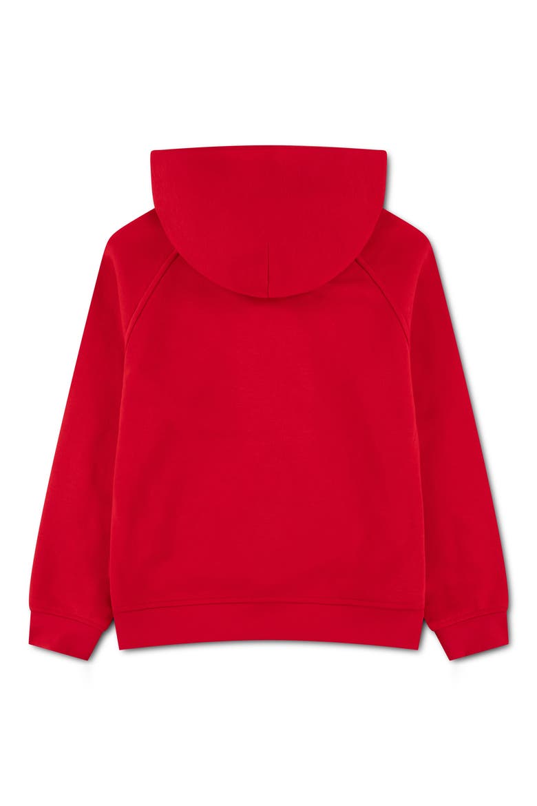 Kids' Brooklyn Hoodie, Alternate, color, UNIVERSITY RED