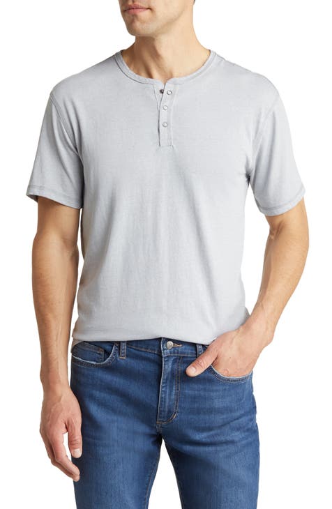 Short Sleeve Henley T-Shirt